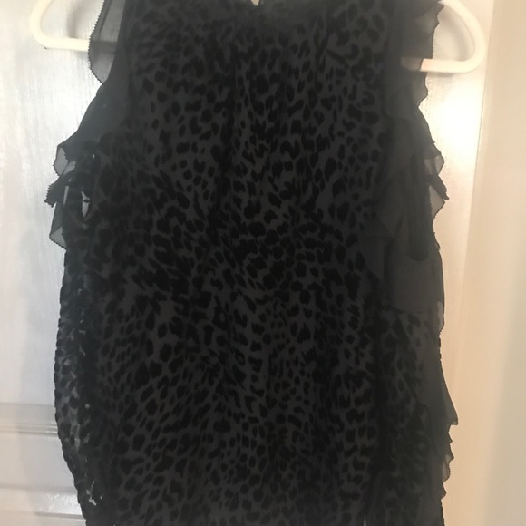 NWT PARKER cold shoulder velvet holiday top! - Picture 8 of 8